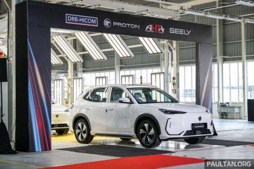 Proton, Proton’s dedicated EV plant in Tg Malim launched – CKD eMas 7 kicks off production, eMas 5 next up