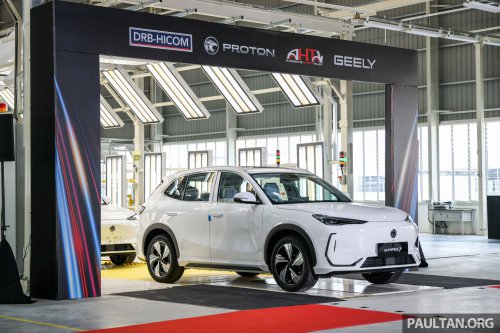 Proton’s dedicated EV plant in Tg Malim launched – CKD eMas 7 kicks off production, eMas 5 next up