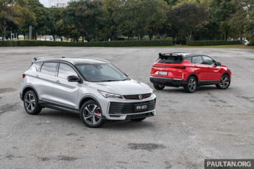 2025 Proton X50 facelift – full gallery of Flagship variant with big spoiler, two-tone interior, sunroof