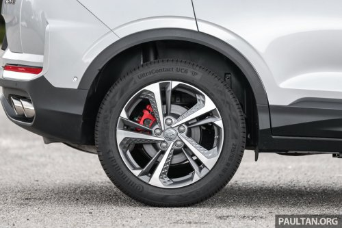 2025 Proton X50 facelift – full gallery of Flagship variant with big spoiler, two-tone interior, sunroof