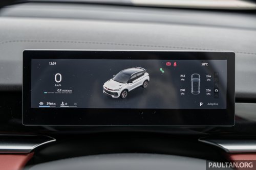 2025 Proton X50 facelift – full gallery of Flagship variant with big spoiler, two-tone interior, sunroof