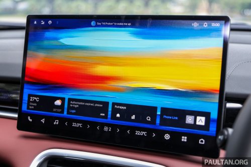 2025 Proton X50 facelift – full gallery of Flagship variant with big spoiler, two-tone interior, sunroof