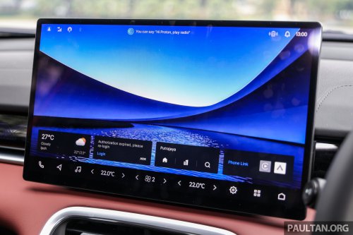 2025 Proton X50 facelift – full gallery of Flagship variant with big spoiler, two-tone interior, sunroof