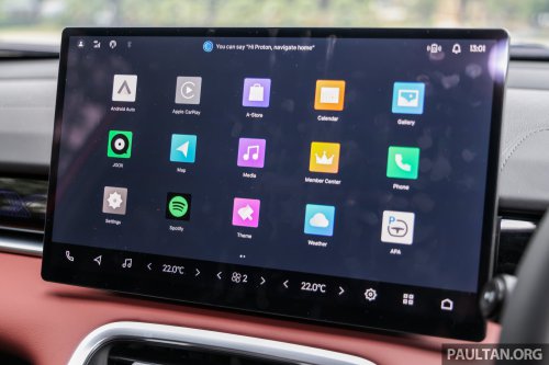 2025 Proton X50 facelift – full gallery of Flagship variant with big spoiler, two-tone interior, sunroof