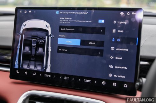 2025 Proton X50 facelift – full gallery of Flagship variant with big spoiler, two-tone interior, sunroof