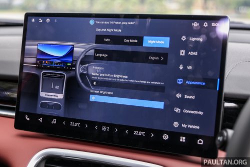 2025 Proton X50 facelift – full gallery of Flagship variant with big spoiler, two-tone interior, sunroof