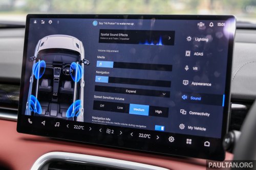 2025 Proton X50 facelift – full gallery of Flagship variant with big spoiler, two-tone interior, sunroof