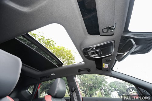 2025 Proton X50 facelift – full gallery of Flagship variant with big spoiler, two-tone interior, sunroof