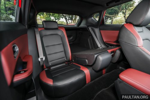 2025 Proton X50 facelift – full gallery of Flagship variant with big spoiler, two-tone interior, sunroof