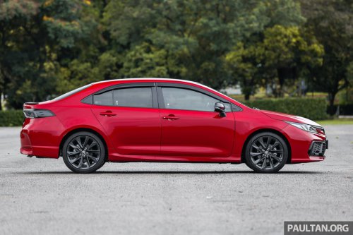 2025 Toyota Corolla GR Sport in Malaysia – revised suspension and steering, ’10-speed’ CVT; RM150k OTR