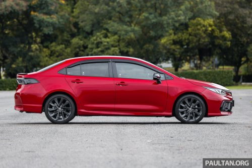2025 Toyota Corolla GR Sport in Malaysia – revised suspension and steering, ’10-speed’ CVT; RM150k OTR