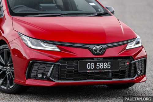 2025 Toyota Corolla GR Sport in Malaysia – revised suspension and steering, ’10-speed’ CVT; RM150k OTR