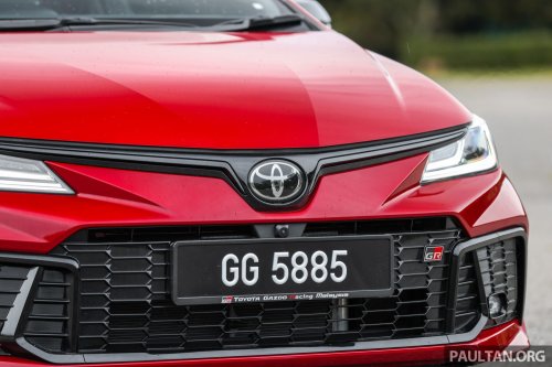2025 Toyota Corolla GR Sport in Malaysia – revised suspension and steering, ’10-speed’ CVT; RM150k OTR