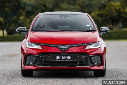 Toyota, Toyota Corolla, Toyota GR Corolla, 2025 Toyota Corolla GR Sport in Malaysia – revised suspension and steering, ’10-speed’ CVT; RM150k OTR