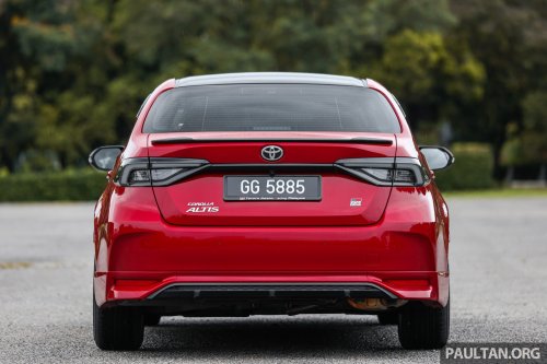 Toyota, Toyota Corolla, Toyota GR Corolla, 2025 Toyota Corolla GR Sport in Malaysia – revised suspension and steering, ’10-speed’ CVT; RM150k OTR