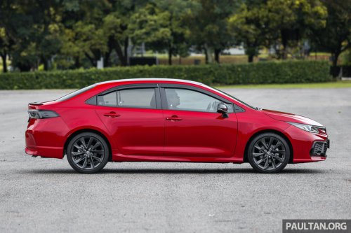 2025 Toyota Corolla GR Sport in Malaysia – revised suspension and steering, ’10-speed’ CVT; RM150k OTR