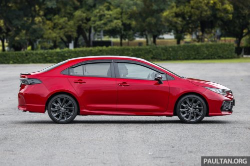 2025 Toyota Corolla GR Sport in Malaysia – revised suspension and steering, ’10-speed’ CVT; RM150k OTR