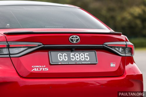 2025 Toyota Corolla GR Sport in Malaysia – revised suspension and steering, ’10-speed’ CVT; RM150k OTR