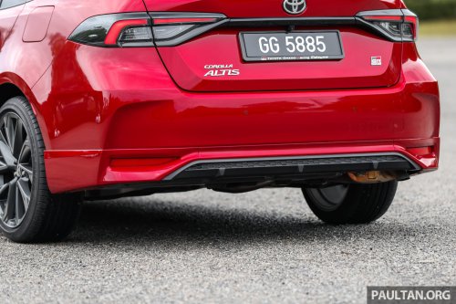 2025 Toyota Corolla GR Sport in Malaysia – revised suspension and steering, ’10-speed’ CVT; RM150k OTR