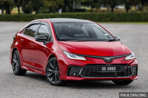 2025 Toyota Corolla GR Sport in Malaysia – revised suspension and steering, ’10-speed’ CVT; RM150k OTR