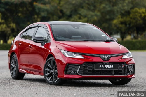 2025 Toyota Corolla GR Sport in Malaysia – revised suspension and steering, ’10-speed’ CVT; RM150k OTR