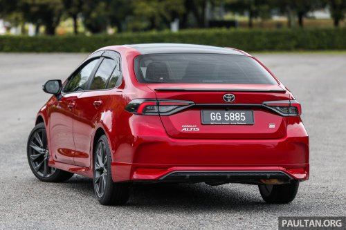 2025 Toyota Corolla GR Sport in Malaysia – revised suspension and steering, ’10-speed’ CVT; RM150k OTR