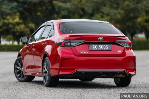 2025 Toyota Corolla GR Sport in Malaysia – revised suspension and steering, ’10-speed’ CVT; RM150k OTR