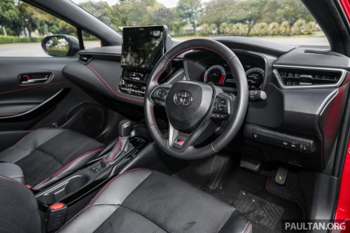 2025 Toyota Corolla GR Sport in Malaysia – revised suspension and steering, ’10-speed’ CVT; RM150k OTR