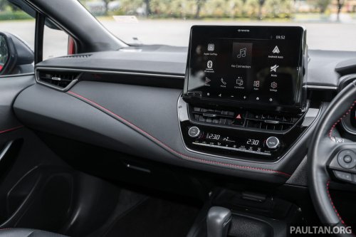 2025 Toyota Corolla GR Sport in Malaysia – revised suspension and steering, ’10-speed’ CVT; RM150k OTR