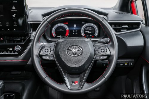 2025 Toyota Corolla GR Sport in Malaysia – revised suspension and steering, ’10-speed’ CVT; RM150k OTR