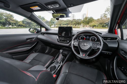 2025 Toyota Corolla GR Sport in Malaysia – revised suspension and steering, ’10-speed’ CVT; RM150k OTR