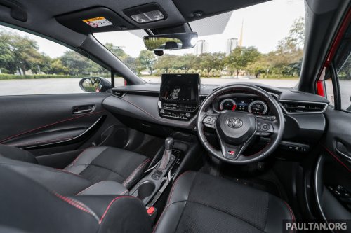 2025 Toyota Corolla GR Sport in Malaysia – revised suspension and steering, ’10-speed’ CVT; RM150k OTR