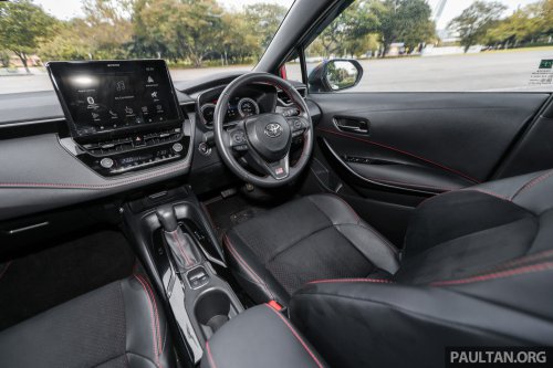 2025 Toyota Corolla GR Sport in Malaysia – revised suspension and steering, ’10-speed’ CVT; RM150k OTR