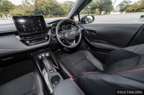 2025 Toyota Corolla GR Sport in Malaysia – revised suspension and steering, ’10-speed’ CVT; RM150k OTR