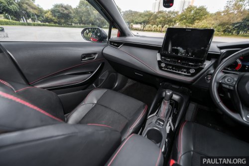 2025 Toyota Corolla GR Sport in Malaysia – revised suspension and steering, ’10-speed’ CVT; RM150k OTR