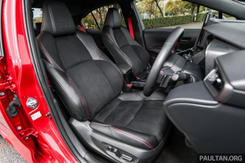 2025 Toyota Corolla GR Sport in Malaysia – revised suspension and steering, ’10-speed’ CVT; RM150k OTR