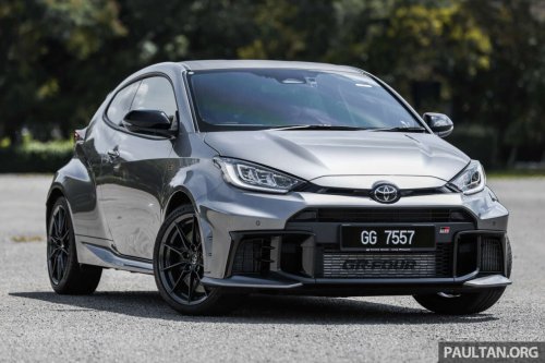 2025 Toyota GR Yaris facelift with 8AT in Malaysia – 300 PS, 0-100 km/h in 5.2s; RM10k more than 6MT
