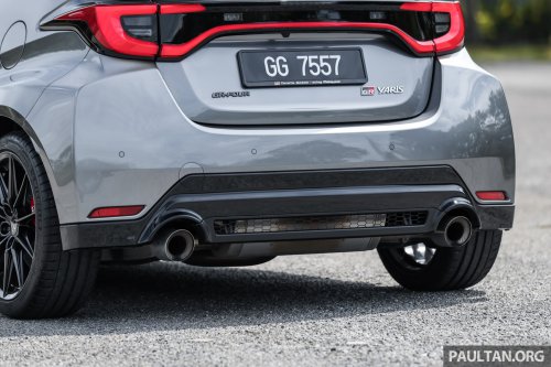 2025 Toyota GR Yaris facelift with 8AT in Malaysia – 300 PS, 0-100 km/h in 5.2s; RM10k more than 6MT