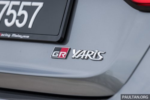 2025 Toyota GR Yaris facelift with 8AT in Malaysia – 300 PS, 0-100 km/h in 5.2s; RM10k more than 6MT
