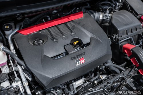 2025 Toyota GR Yaris facelift with 8AT in Malaysia – 300 PS, 0-100 km/h in 5.2s; RM10k more than 6MT