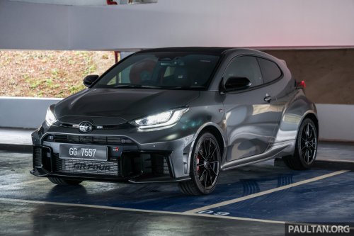 2025 Toyota GR Yaris facelift with 8AT in Malaysia – 300 PS, 0-100 km/h in 5.2s; RM10k more than 6MT