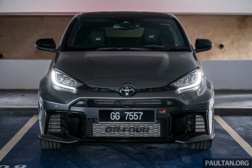 2025 Toyota GR Yaris facelift with 8AT in Malaysia – 300 PS, 0-100 km/h in 5.2s; RM10k more than 6MT