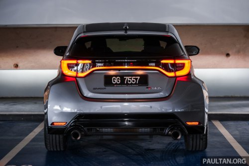 2025 Toyota GR Yaris facelift with 8AT in Malaysia – 300 PS, 0-100 km/h in 5.2s; RM10k more than 6MT