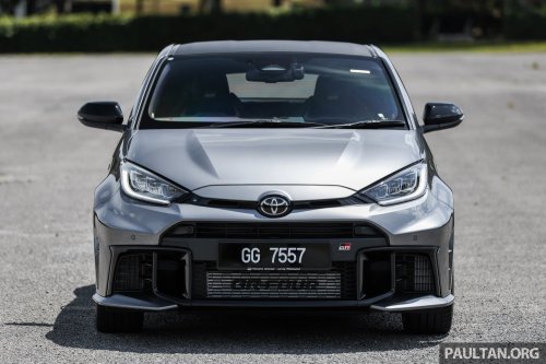 2025 Toyota GR Yaris facelift with 8AT in Malaysia – 300 PS, 0-100 km/h in 5.2s; RM10k more than 6MT