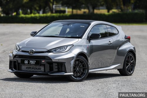 2025 Toyota GR Yaris facelift with 8AT in Malaysia – 300 PS, 0-100 km/h in 5.2s; RM10k more than 6MT