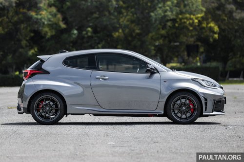2025 Toyota GR Yaris facelift with 8AT in Malaysia – 300 PS, 0-100 km/h in 5.2s; RM10k more than 6MT