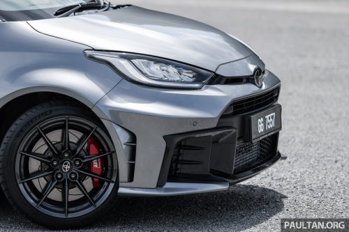2025 Toyota GR Yaris facelift with 8AT in Malaysia – 300 PS, 0-100 km/h in 5.2s; RM10k more than 6MT