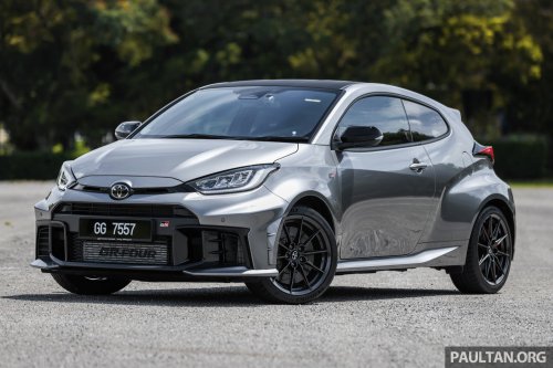 2025 Toyota GR Yaris facelift with 8AT in Malaysia – 300 PS, 0-100 km/h in 5.2s; RM10k more than 6MT