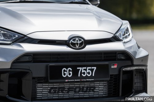 2025 Toyota GR Yaris facelift with 8AT in Malaysia – 300 PS, 0-100 km/h in 5.2s; RM10k more than 6MT