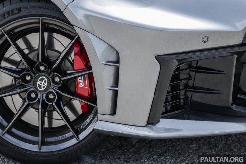 2025 Toyota GR Yaris facelift with 8AT in Malaysia – 300 PS, 0-100 km/h in 5.2s; RM10k more than 6MT